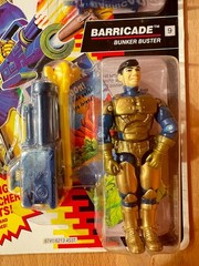1991 GI JOE 3 Action Figure LOT Barricade Wild Bill Firefly A Real American Hero