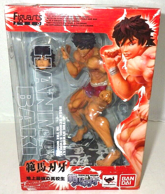 BANDAI S.H. Figuarts ZERO Baki Hanma Rare PVC Figure Collectible Baki Grappler