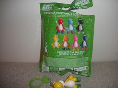 2″ YELLOW YOSHI BackPack Buddies Clip Keychain Super Mario