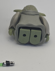 Takara Tomy Medicom Kubrick Star Wars S9 Yoda 60mm Toy Collectible Mint Open Box