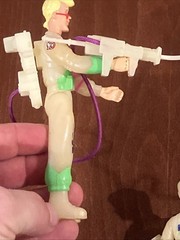 Real Ghostbusters Action Figure ECTO GLOW EGON & Peter KENNER