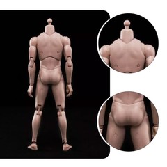 New MX02-A 12inch Europe Skin Male Action Figure Body Fit For 1/6 Head SculptzAR