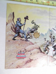 Grayskull Battle Poster Vtg 1980’s Motu He-man Skeletor Battle Cat, Earl Norem