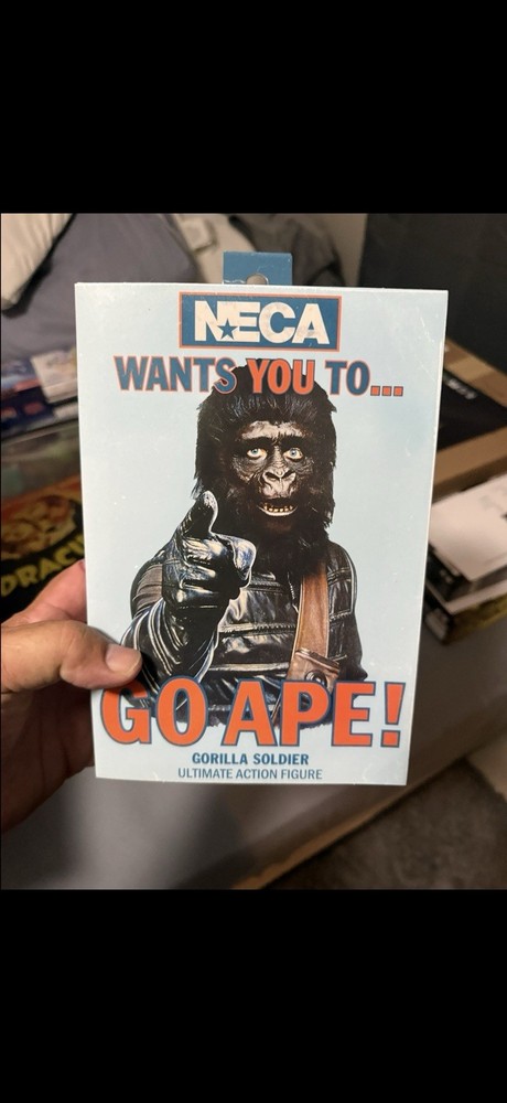 NECA Planet of the Apes Ultimate GORILLA SOLDIER 7” action figure GO APE! NEW