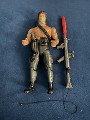 Vintage 1985 Coleco John Rambo “Force of Freedom” action figure with accessories