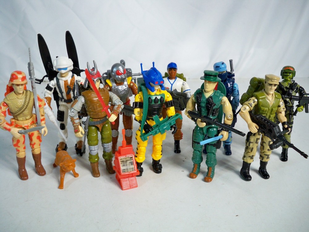 K26i23781 GI JOE 1988 SERIES COMPLETE BUDO MUSKRAT REPEATER HARDBALL SHOCKWAVE