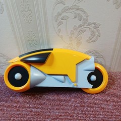 Medicom Toy Tron Light Cycle Orange RAH Figure