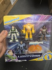 5 Box DISNEY PIXAR Imaginext Lightyear Figure Set Toy Bundle