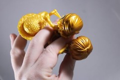 Incomplete -PhatMojo Netflix One Piece Gold Treasure Chest Minifigure Lot of 3
