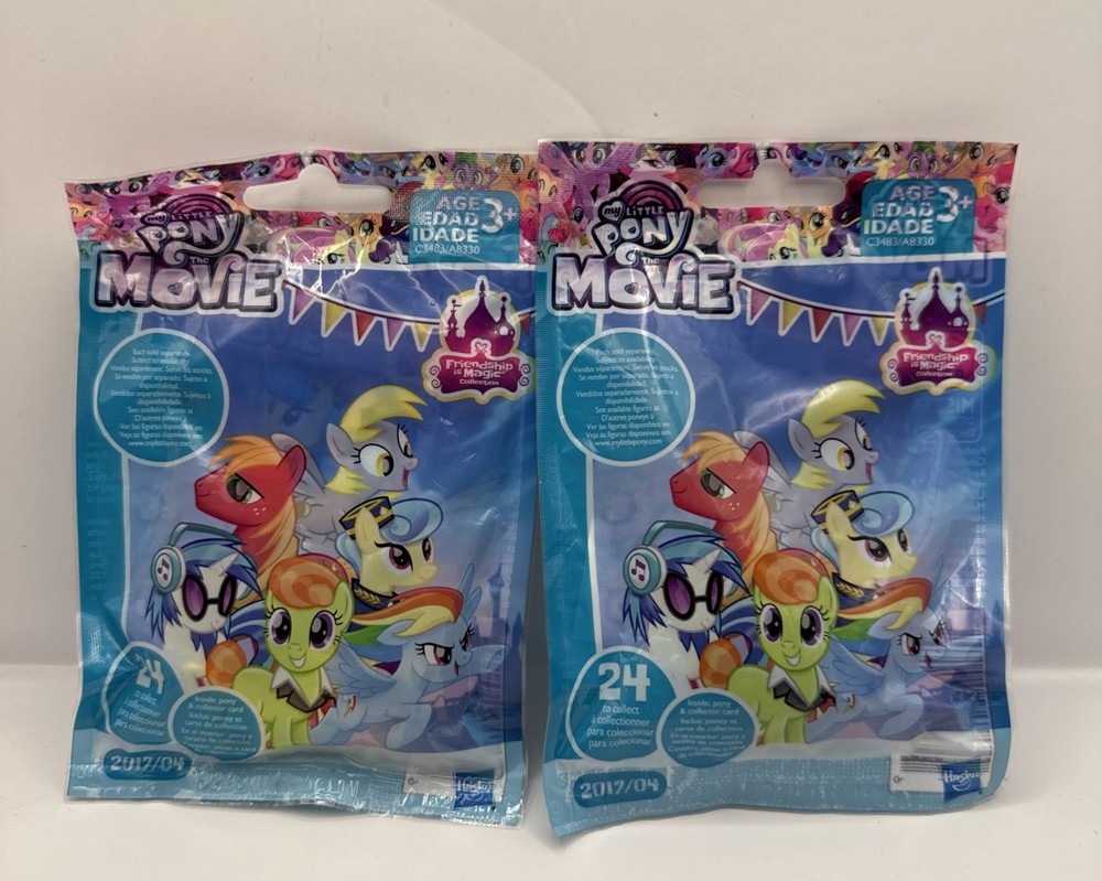 (2) My Little Pony The Movie 2017 Blind Bag Figure Friendship Is Magic