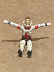 Vintage 1983 Hasbro GI JOE ARAH ACE (v1) Sky Striker pilot figure incomplete
