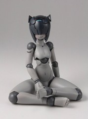 NEW DAIBADI Polynian MMM Shamrock Gray Fresh Ver. Update 130mm Action Figure