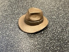 INDIANA JONES (Hat Accessory Only) Action Figure Part Fedora Hasbro 1/18 MINT