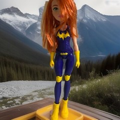 Mattel DC Comics Batgirl Super Hero Girl 12″ Doll 2015 Does Not Have Cape