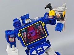 MSS STUDIO Stickers&Acrylic Screen/ABS HEAD Upgrade Kit For SS86 Soundwave