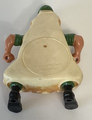 Vintage 1988 Mattel FOOD FIGHTERS 6 Loose Figures Much Wear No Accessories As-Is