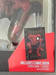 MCFARLANE TOYS SPIDER-MAN #1 GOLD EDITON 1/6 SCALE D23 EXCLUSIVE GOLD LABEL NIB