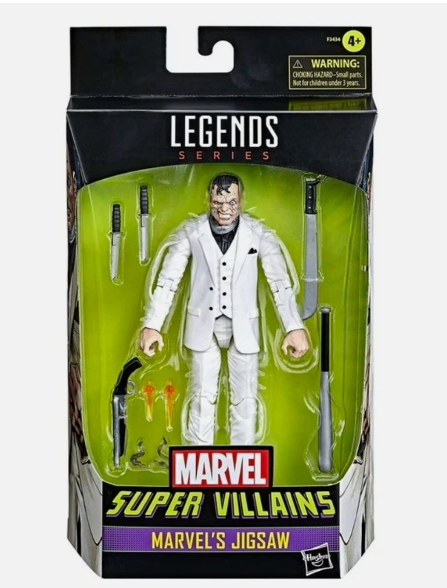 Marvel Legends Jigsaw Action Figure Super Villains Exclusive 6″ NEW & Sealed
