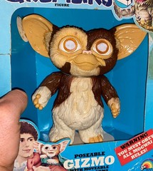 *READ** Vintage 1984 LJN Gremlins POSEABLE GIZMO W/ Moveable Head And Arms #9030
