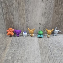 Lot of 7 Pokemon Funko Pop Mini Figures – See photos for characters