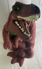 1996 Jurassic Park The Lost World T-Rex Dinosaur Full Body Hand Puppet Chomp Jaw