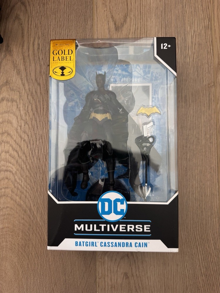 McFarlane DC Multiverse Gold Label Batgirl Cassandra Cain Target Exclusive NIB