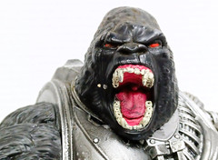 TMP King Kong 2020 Gorilla Action Figure Toy 13″ Red Eye Cyborg Monster Swivel
