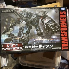 Transformers Unite Warriors UW03 Guardian Figure Takara Tomy-read description