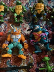 Lot 1988 Teenage Mutant Ninja Turtles TMNT Raphael SOFT HEAD Slash Cheapskate