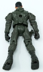 Lanard Elite Corps 2003 Alex Brody 4″ Articulated Figure black hair grey / green