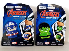 MARVEL AVENGERS-Squish Foamies-Captain America & Hulk-ages 4 and up