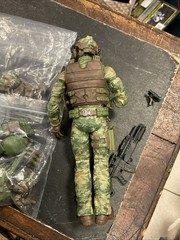 OPERATION MONSTER FORCE 6″ 1:12 PHANTOM CORPS COMMAND UNIT ACTION FIGURE Used