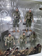 JOYTOY US 1/18 Soldiers Action Figure Lot WW II US Troopers United States Army