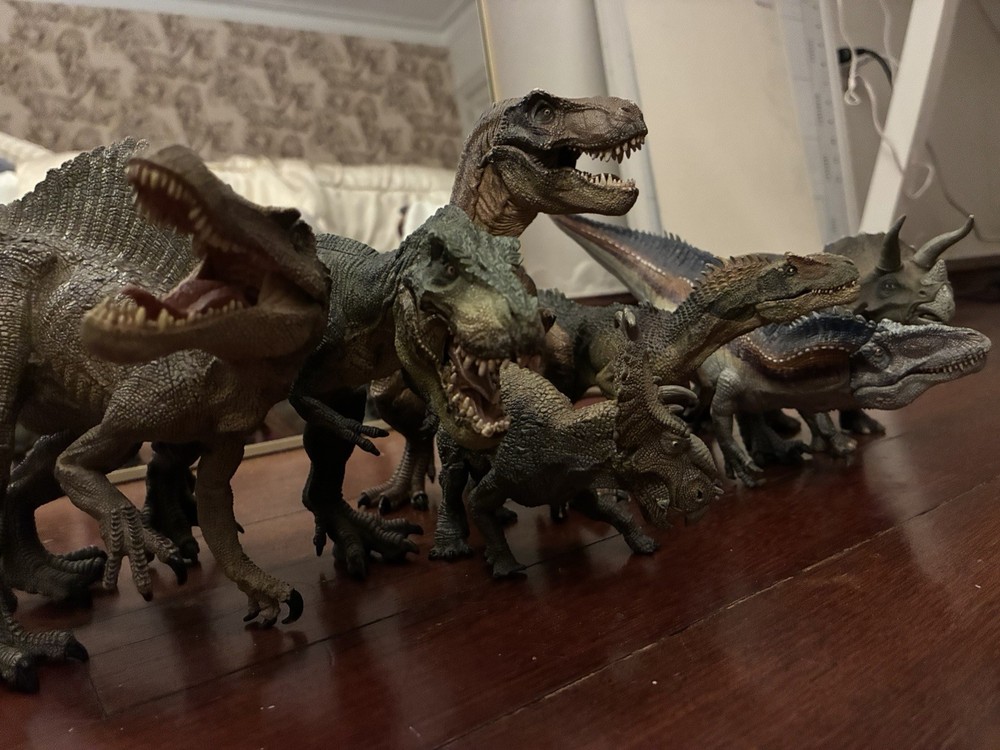 Lot of RETIRED Papo Dinosaurs Toy Figures