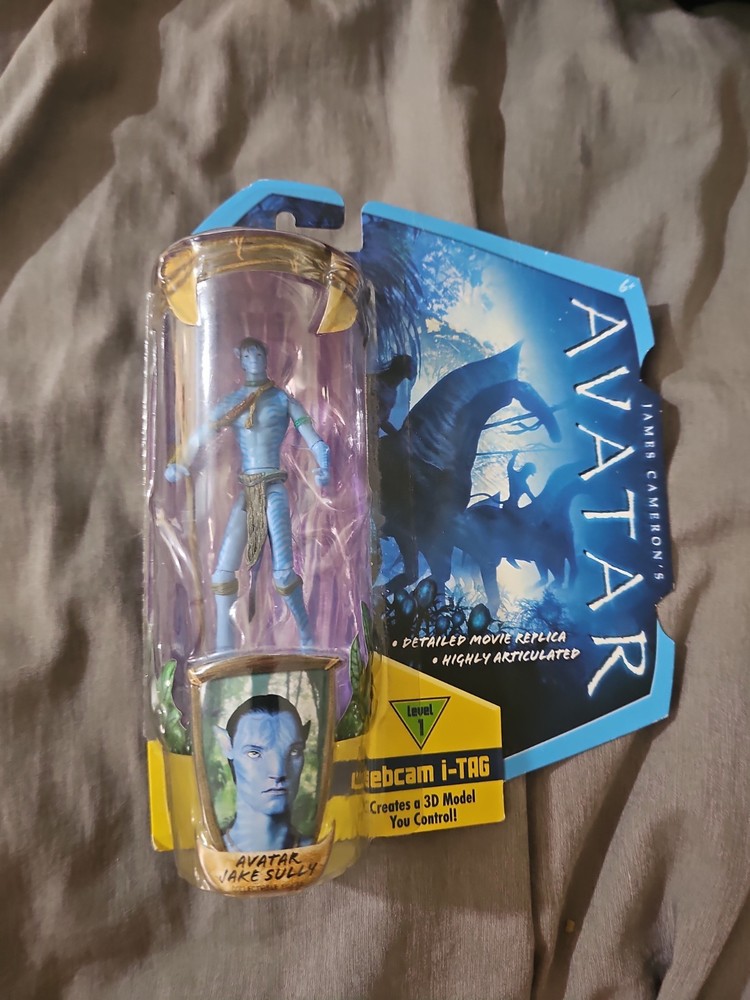 AVATAR Jake Sully RDA Action Figure Webcam i-TAG Creates A 3D Model You Control