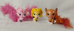 Disney Palace Pets Set Of 3 Cat Dog Lion Pet Figures Toys