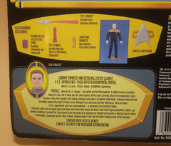 1996 Playmates Star Trek Voyager Lieutenant Carey Engineer Figure #16461