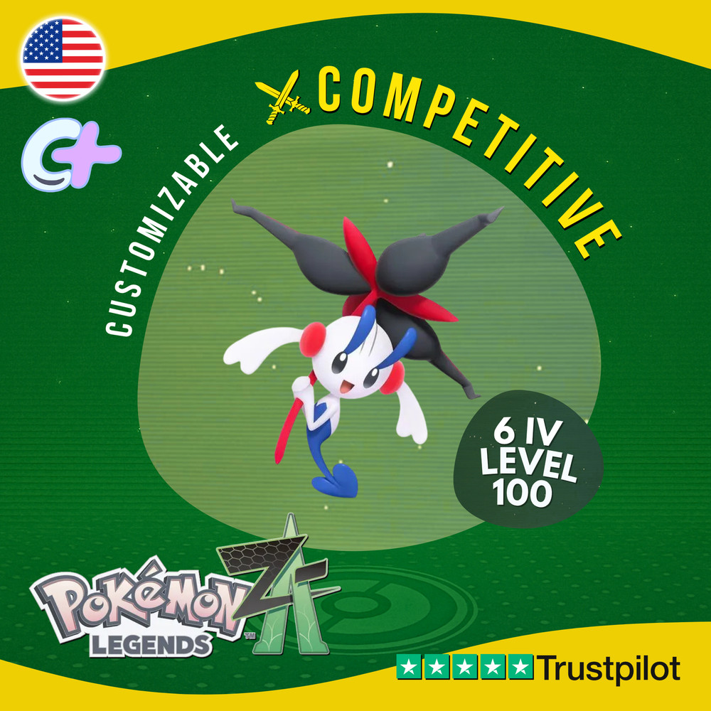 Floette Eternal Flower AZ 6IV Pokémon Legends Z-A Competitive Customizable ZA Z