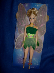 Pretty 11.5″ Tinker Bell Doll with Pink Wings – Peter Pan the Motion Picture
