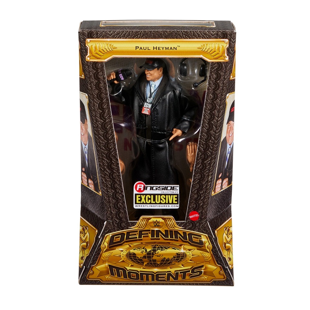 ECW Paul Heyman – WWE Defining Moments Ringside Exclusive Toy Wrestling Figure