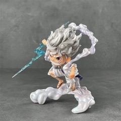 Anime Figure ONE PIECE Toys SD Nika Luffy 5th Gear Awake Figurine PVC Action