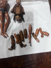 Vintage Action Figure Lot Mego Star Trek Big Jim Wolf Pack GI Joe Maskatron Marx