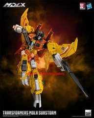 Threezero MDLX transforming Sunstorm 7.9in Limited Collectible Action Figure