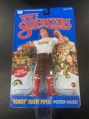 WWE Superstars LJN Series 3 ROWDY RODDY PIPER Blue Card Mattel Retro 2026 Wwf
