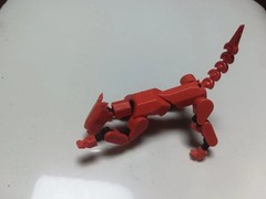 T13 Action Figure Articulated Robot Mannequin with Dog Toy Model