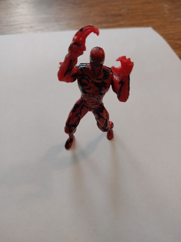 Carnage Spider-Man Web Of Steel Die-Cast 1994 ToyBiz Marvel Heavy Metal Heroes