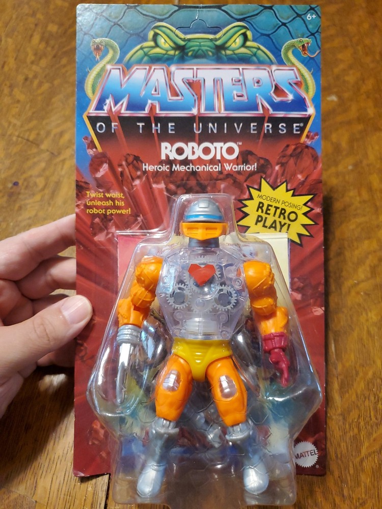Mattel Masters of the Universe: 14cm Roboto Action Figure (HKM69)