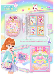 2024 WishCat Wish Pad Diary Bag Virtual Pets Melody Game Wish Cat /korea