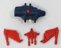 Vintage 1986 Kenner Centurions Skybolt w/ Ace McCloud 99% Complete