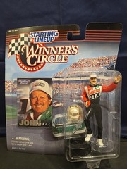 Vintage John Force Starting Lineup Winner’s Circle NHRA Action Figure 1997